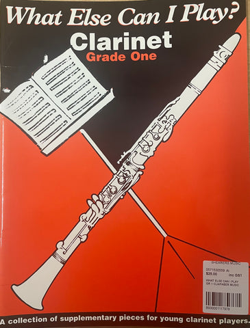 What Else Can I Play GR 1 Clarinet