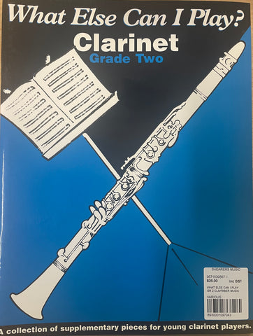 What Else Can I Play GR 2 Clarinet