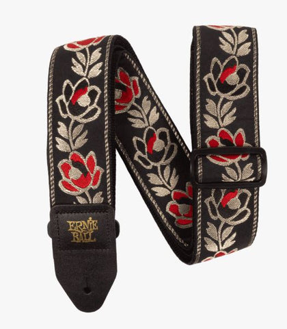 Ernie Ball Classic Jacquard Strap - Noble Rose