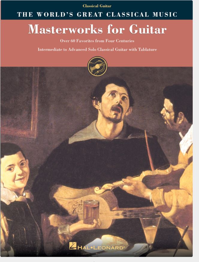 MASTERWORKS FOR GUITAR WORLD GREAT CLASSIC CLASSICAL GUITAR