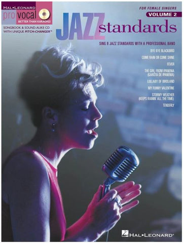Jazz Standards Pro Vocal BK/CD Women - Shearer's Music Works