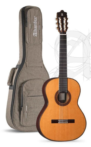 Alhambra 7P Classical Guitar - Solid Cedar Top-Solid Rosewood Back and Sides W/bag