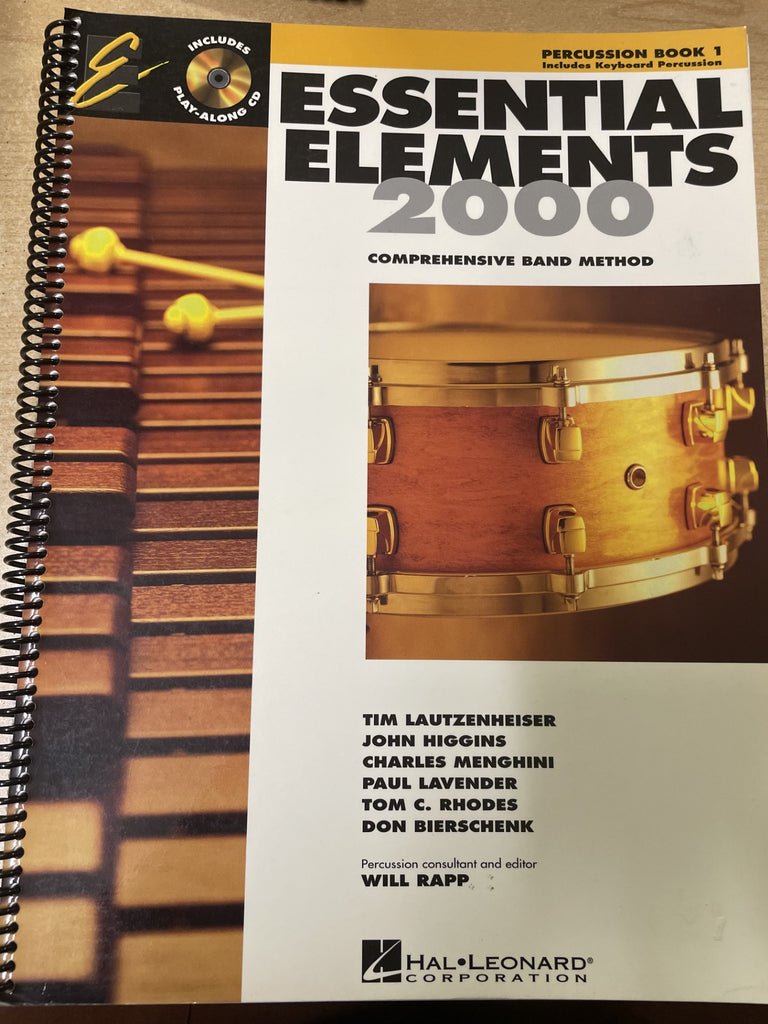 Essential Elements Band BK 1 Percussion