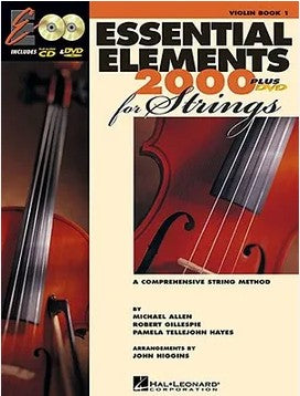 Essential Elements 2000 Bk 1 VLN CD & DVD