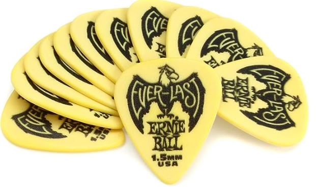 Ernie Ball Everlast Picks 12 Pack 1.5mm