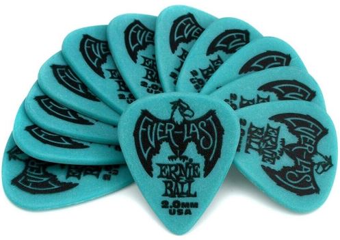 Ernie Ball Everlast Picks 12 Pack 2.0mm