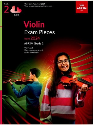 Violin Exam Pieces from 2024 ABRSM Gr 2 Violin/Part/Audio