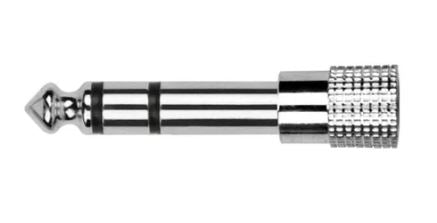 Kirlin 3.5mm TRS F To 1/4" TRS M Adaptor