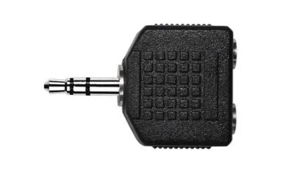Kirlin 3.5mm TRS M To 2x 3.5mm TRS F Adaptor