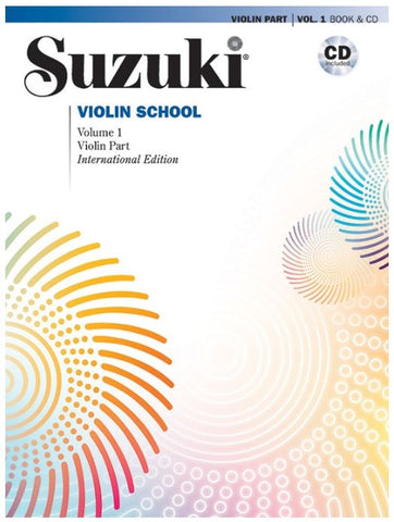 Suzuki Violin School Vol 1 Violin Part Bk/CD