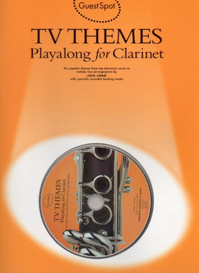 Guest Spot TV Themes Clarinet Bk/CD
