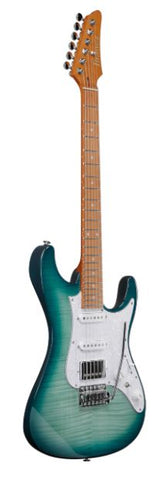 Ibanez AZ STD Series Trans Turquoise S/Burst