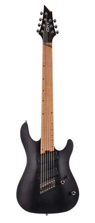 Cort 7 String Multi-Scale Open Pore Black