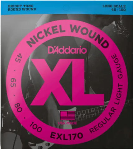 Dadderio EXL170M Medium Scale Bass String Set
