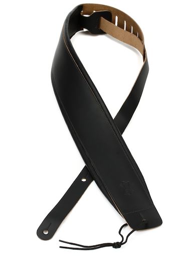 Levys 3" Padded Leather Guitar Strap XL