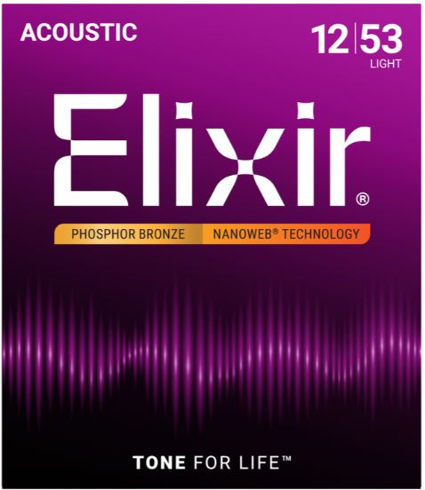 String Acoustic Elixir 12-53 Phos Bronze 16052