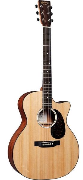Martin Guitar Road Series Cutaway w/ MXT Electronics Solid Spruce Top Sapele B & S