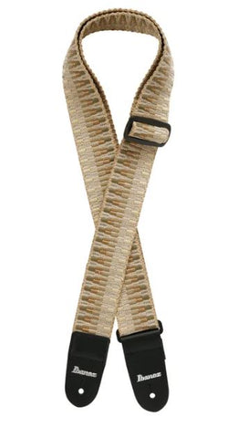 Ibanez Guitar Strap Braided Khaki