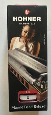Hohner Marine Band Deluxe D Major Harmonica