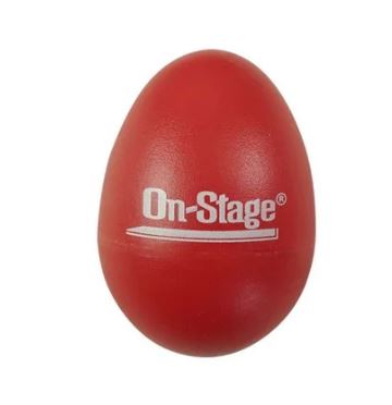 Onstage Egg Shaker (each) (Colour May Vary)