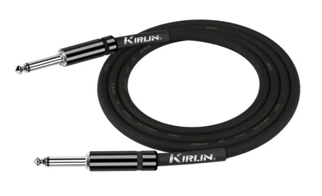 Kirlin 6M Instrument Cable Black