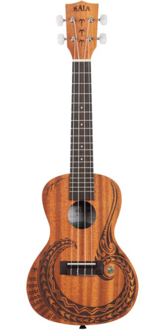 Kala "Courage" Concert Uke W/Bag Mahogany