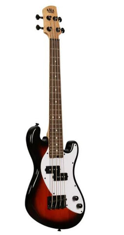 Kala Solid Body U Bass W/Bag Tobacco Burst Finish