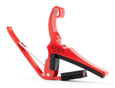 Kyser Capos Steel String - Lipstick Red