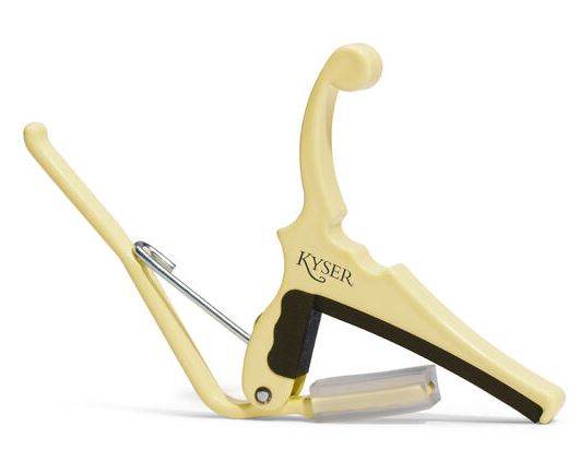 Kyser Fender Electric Capo Olympic White