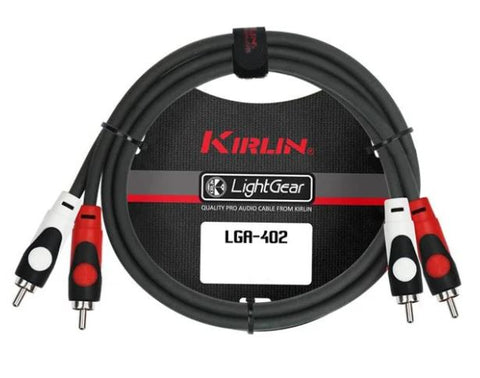 Kirlin 3m Dual RCA to Dual RCA Cable