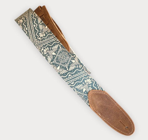 LM Guitar Strap Bandana Black