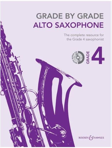 Grade by Grade Alto Sax Grade 4 BK/OLA