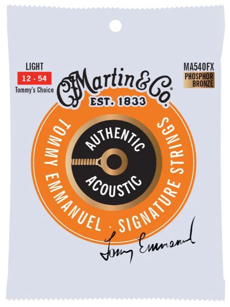 Martin MA540FX Phos/Bronze 12-54 light - Tommys Choice Strings