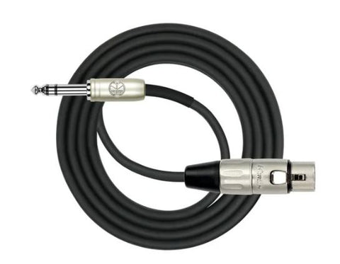 Kirlin 6m XLR to 1/4" TRS Jack