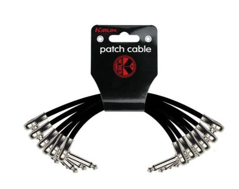 Kirlin 6 Pack 1/4" RA Patch Cable