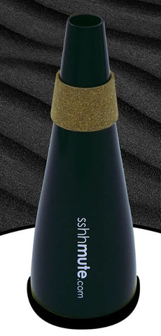 SHHMUTE Trumpet/Cornet Practice Mute Black