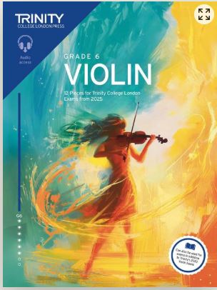 Trinity Violin from 2025 Grade 6 Book/OA