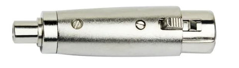 Kirlin XLR F to RCA F Adaptor
