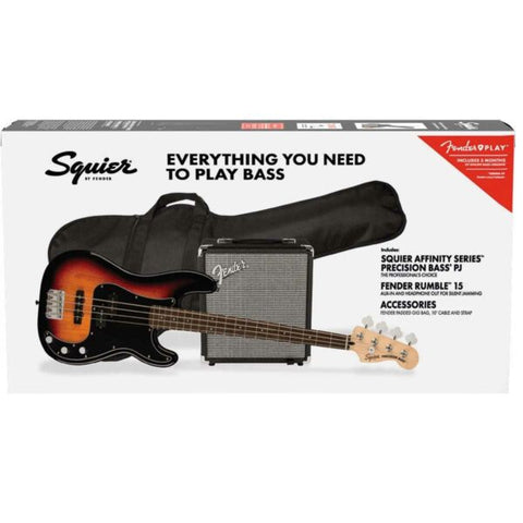 Squire Pack PJ Bass LRL 3TS R15