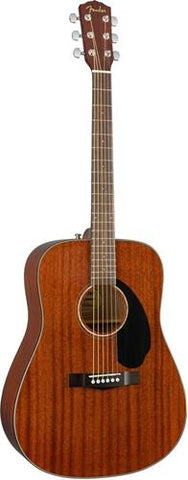 FENDER CD60S DREADNOUGHT GUITAR SOLID MAHOGANY TOP