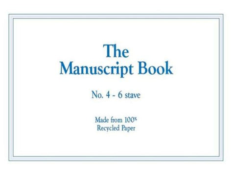 Manuscript Bk 4 6ST (Recycled)