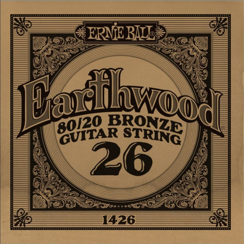 Ernie Ball Earthwood Single .026
