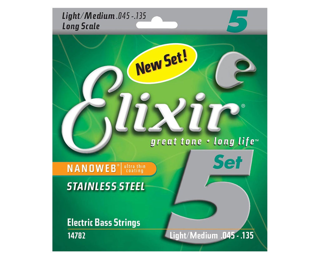 Elixir Bass 5-String Stainless