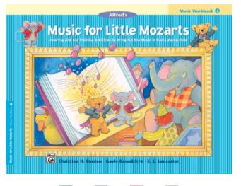 Music for Little Mozarts Workbook Bk 3