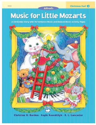 Muisc for Little Mozarts Christmas Fun Bk 3