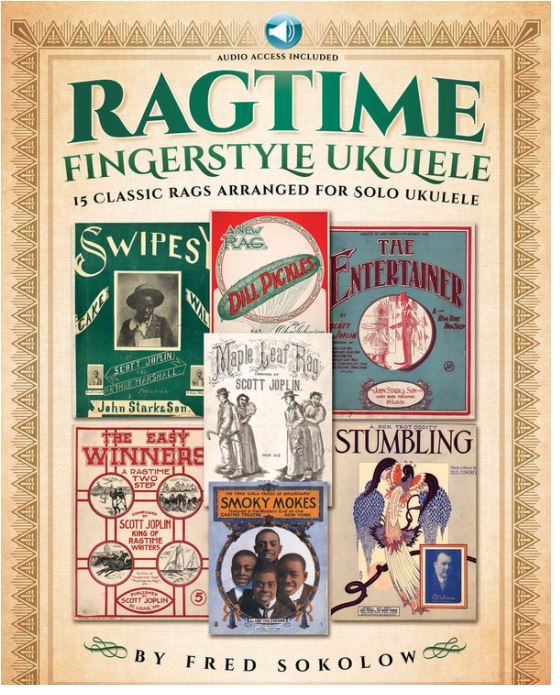 Ragtime Fingerstyle Ukulele Bk/OLA