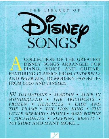 THE LIBRARY OF DISNEY SONGS PVG