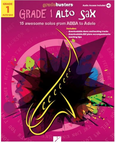 Gradebusters Grade 1 Alto Sax Bk/OLA