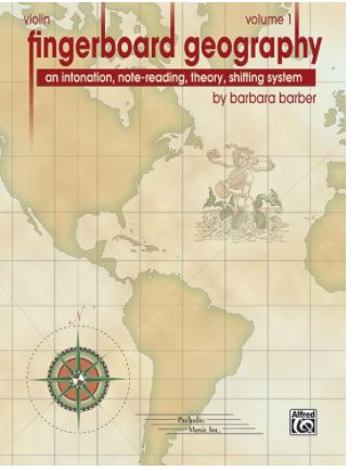 Fingerboard Geography for Violin Bk