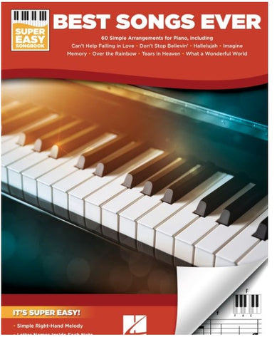 Best Songs Ever Super Easy Songbook